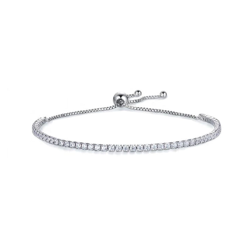 S925 Sterling Silver Moissanite Bracelet for Women, Luxury Light Luxury Design, Sparkling Elegant Fashion Jewelry, Perfect for Daily Wear and Gift Giving