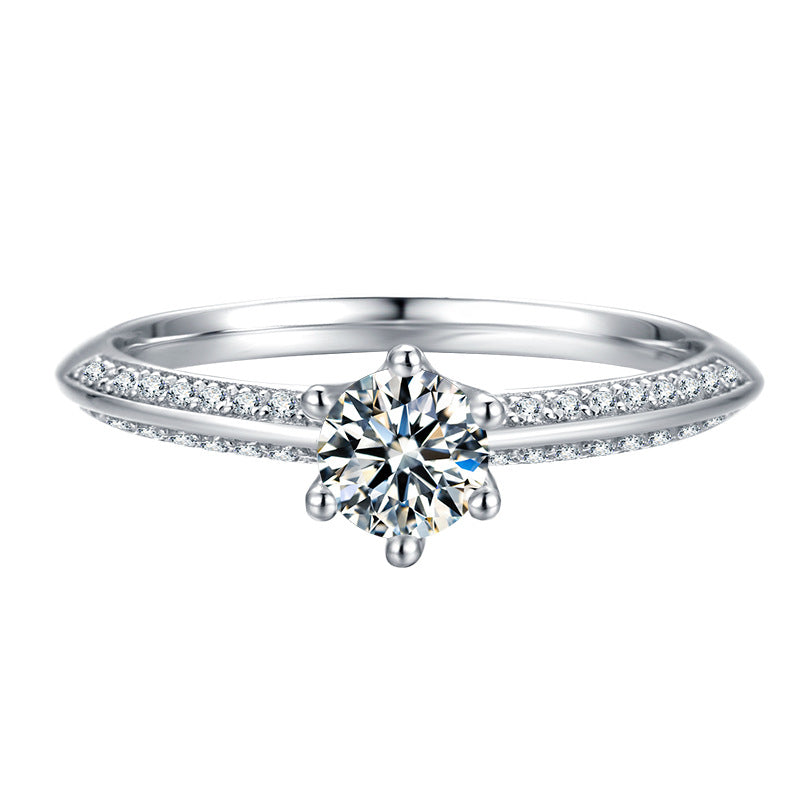 Oversized Pigeon Egg Moissanite Ring for Women, S925 Sterling Silver, Luxury Statement Design, Perfect for Wedding, Engagement & Proposal, High-End Sparkling Fine Jewelry